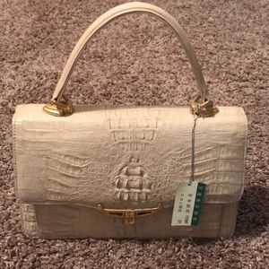Genuine crocodile hand bag